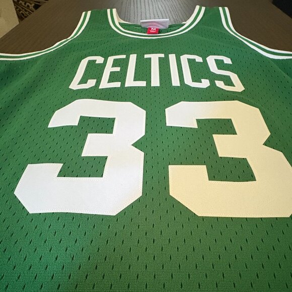 Mitchell & Ness Larry Bird Home Boston Celtics Jersey Men's Medium - Picture 2 of 8